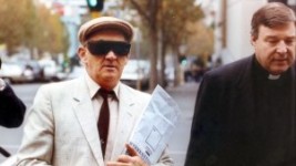 Gerald Ridsdale outside court in 1993.