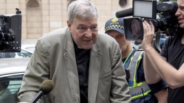 Cardinal George Pell could appeal today’s decision. Picture: Andy Brownbill/AP Photo